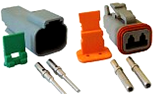 2 Way Deutsch Connectors