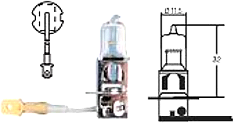 12V/24V 55W/70W H3 Bulb